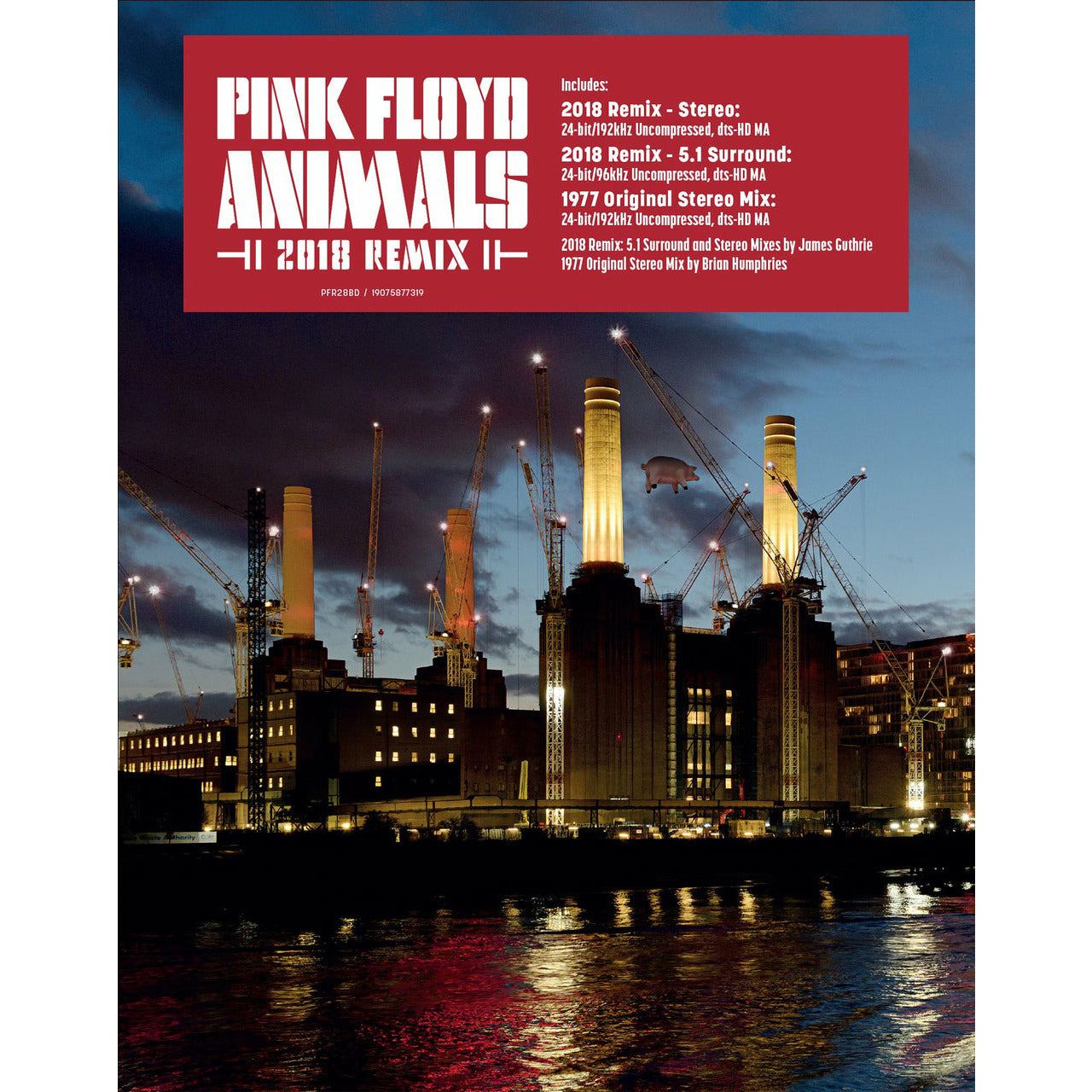 Pink Floyd - Animals (2018 Remix) - Blu-Ray Audio Disc { Vinyl LP }