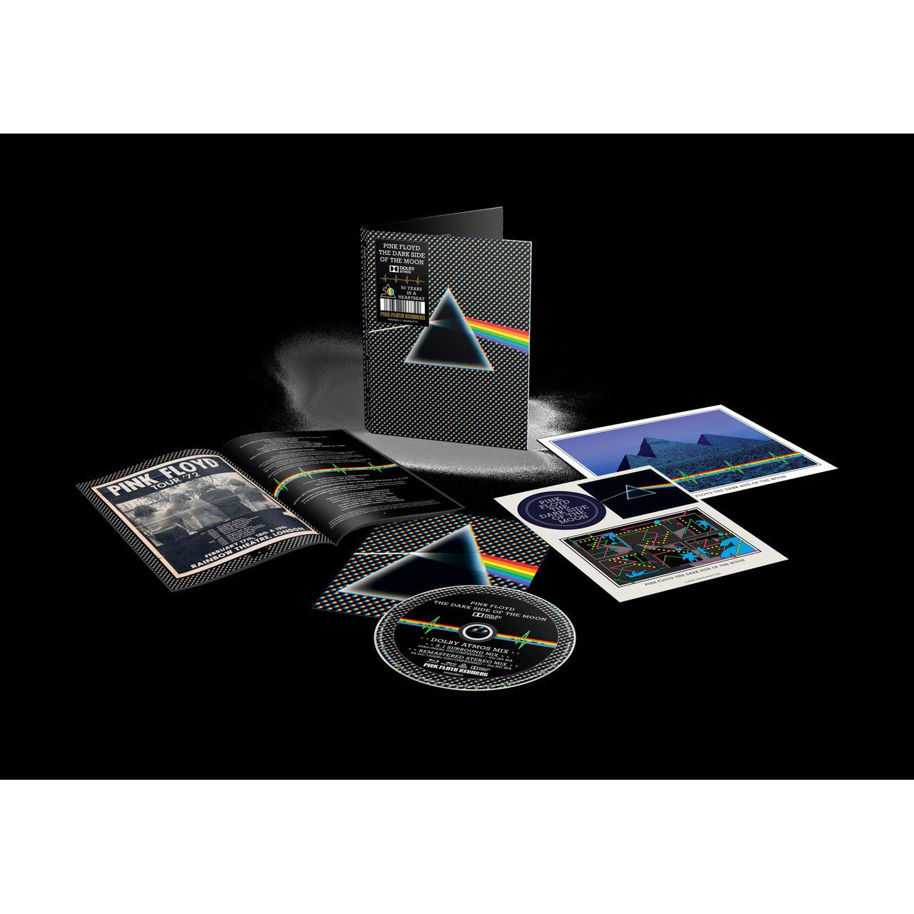 Pink Floyd - Dark Side of the Moon (50th Anniversary Remaster + Booklet) - Blu-ray { Vinyl LP }