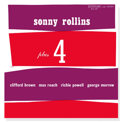 Sonny Rollins - Plus 4 - OJC LP { Vinyl LP }