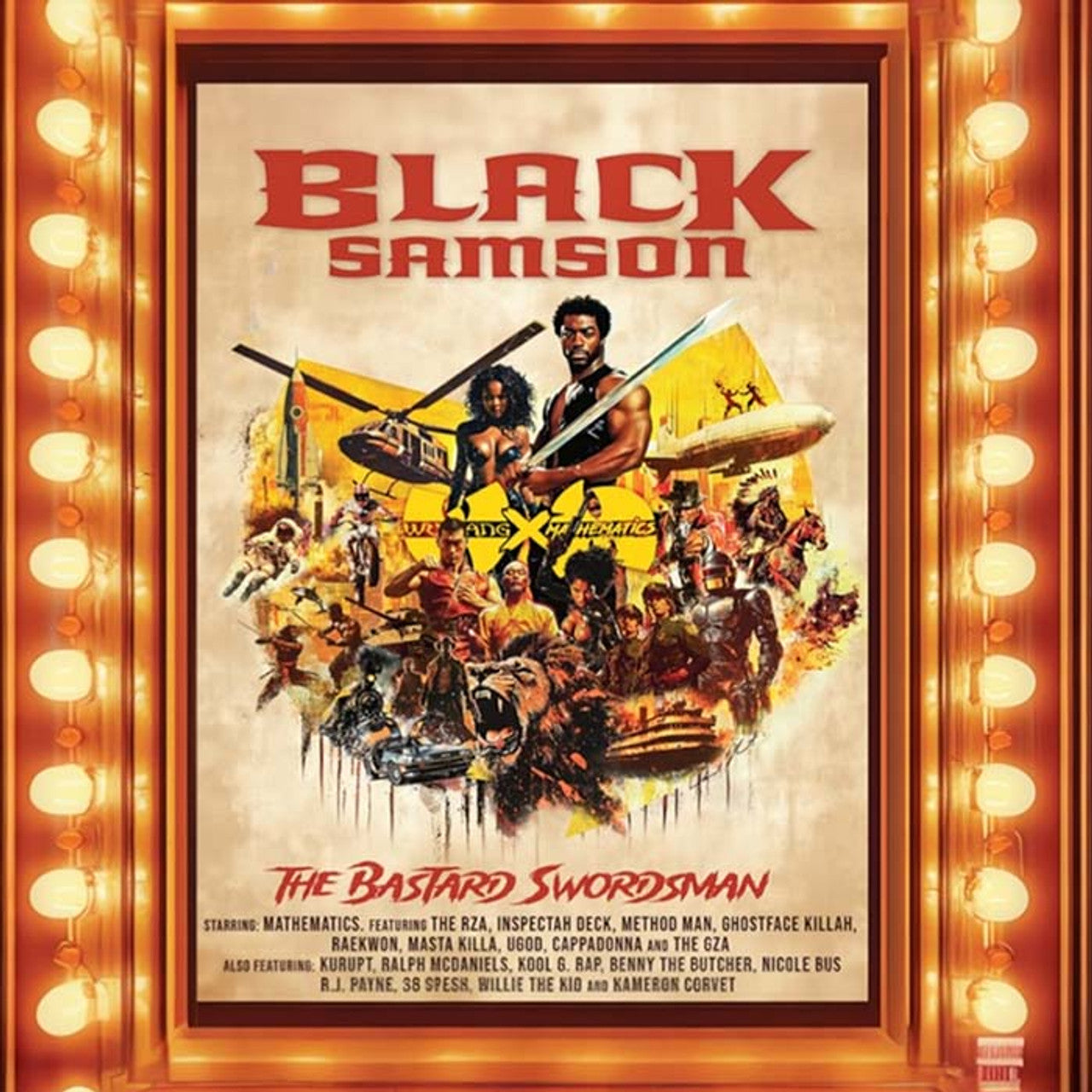 Wu-Tang & Mathematics - Black Samson, The Bastard Swordsman - LP { Vinyl LP }