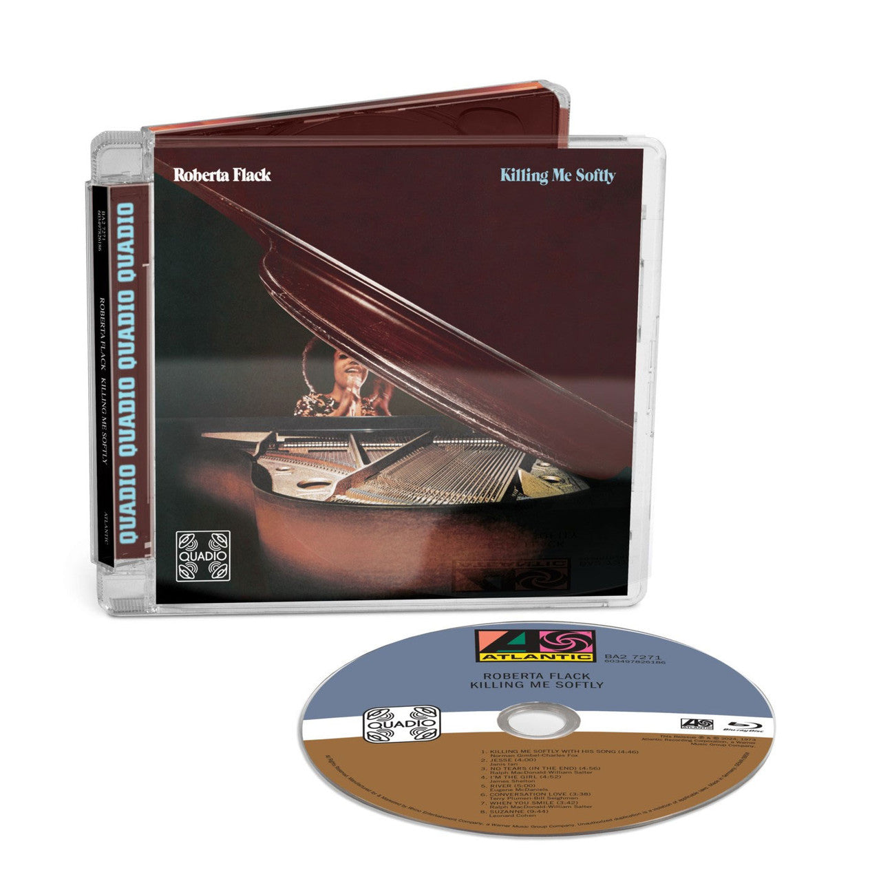 Roberta Flack - Killing Me Softly - (Quadio) Blu-ray Audio Disc { Vinyl LP }