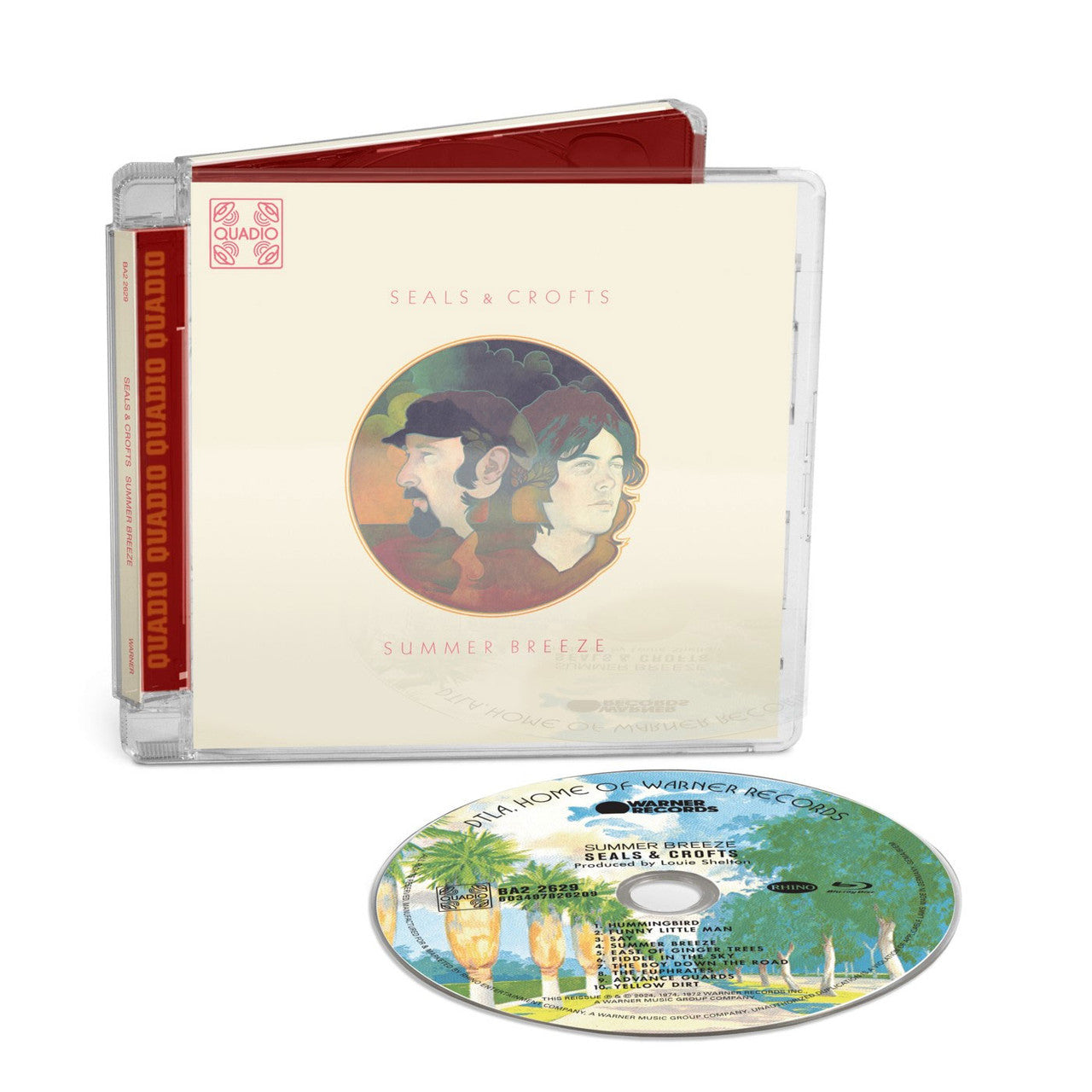 Seals & Crofts -Summer Breeze - (Quadio) Blu-Ray Audio Disc { Vinyl LP }