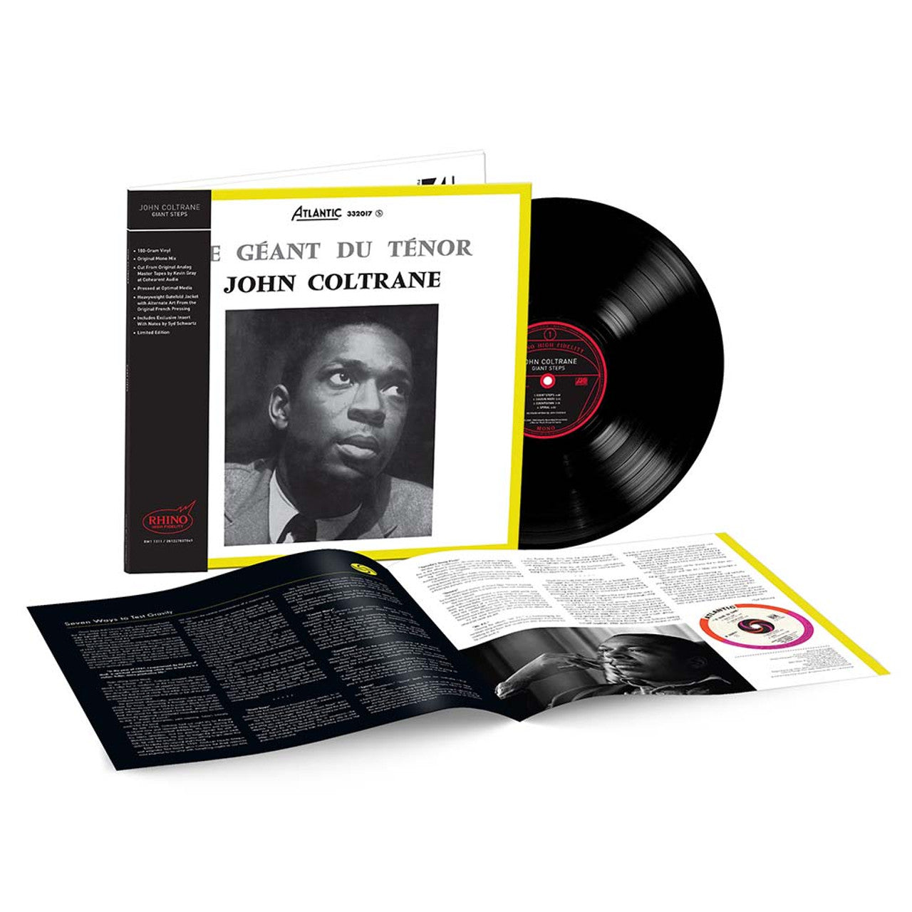 John Coltrane - Giant Steps - Rhino Hi-Fi LP { Vinyl LP }