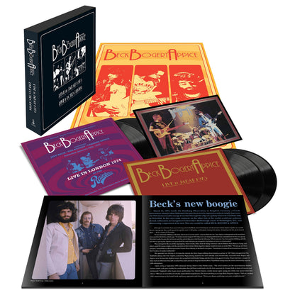 Beck Bogert & Appice - Live 1973 & 1974 - Box Set LP { Vinyl LP }