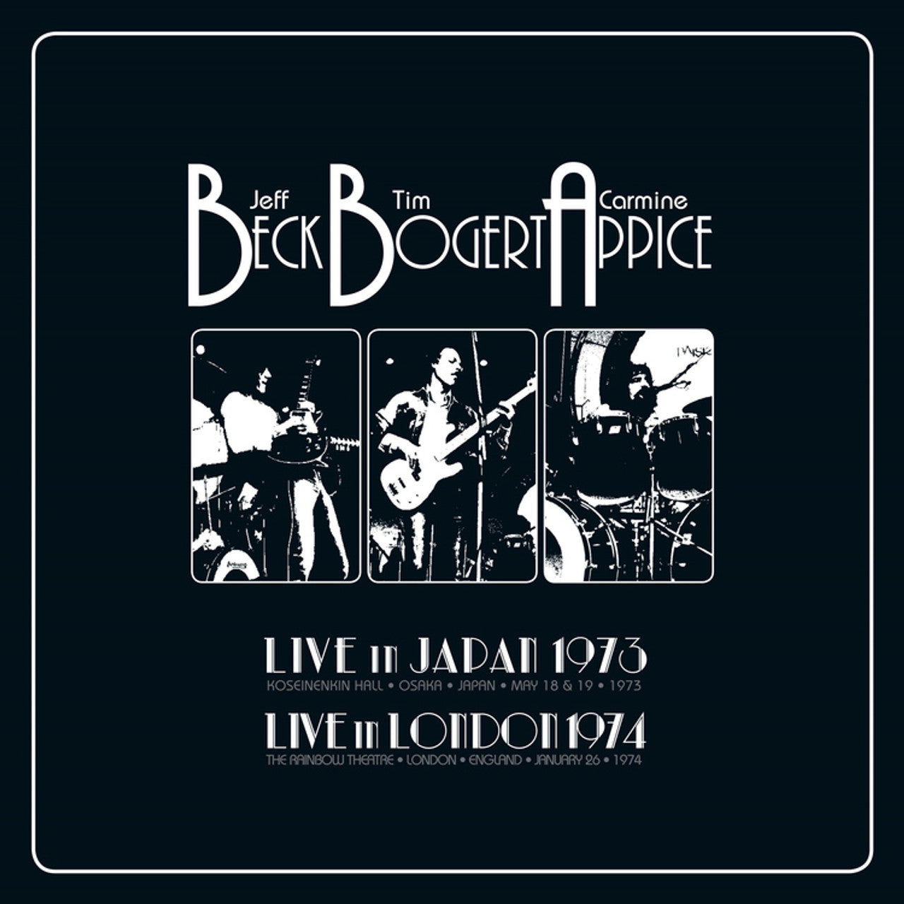 Beck Bogert & Appice - Live 1973 & 1974 - Box Set LP { Vinyl LP }