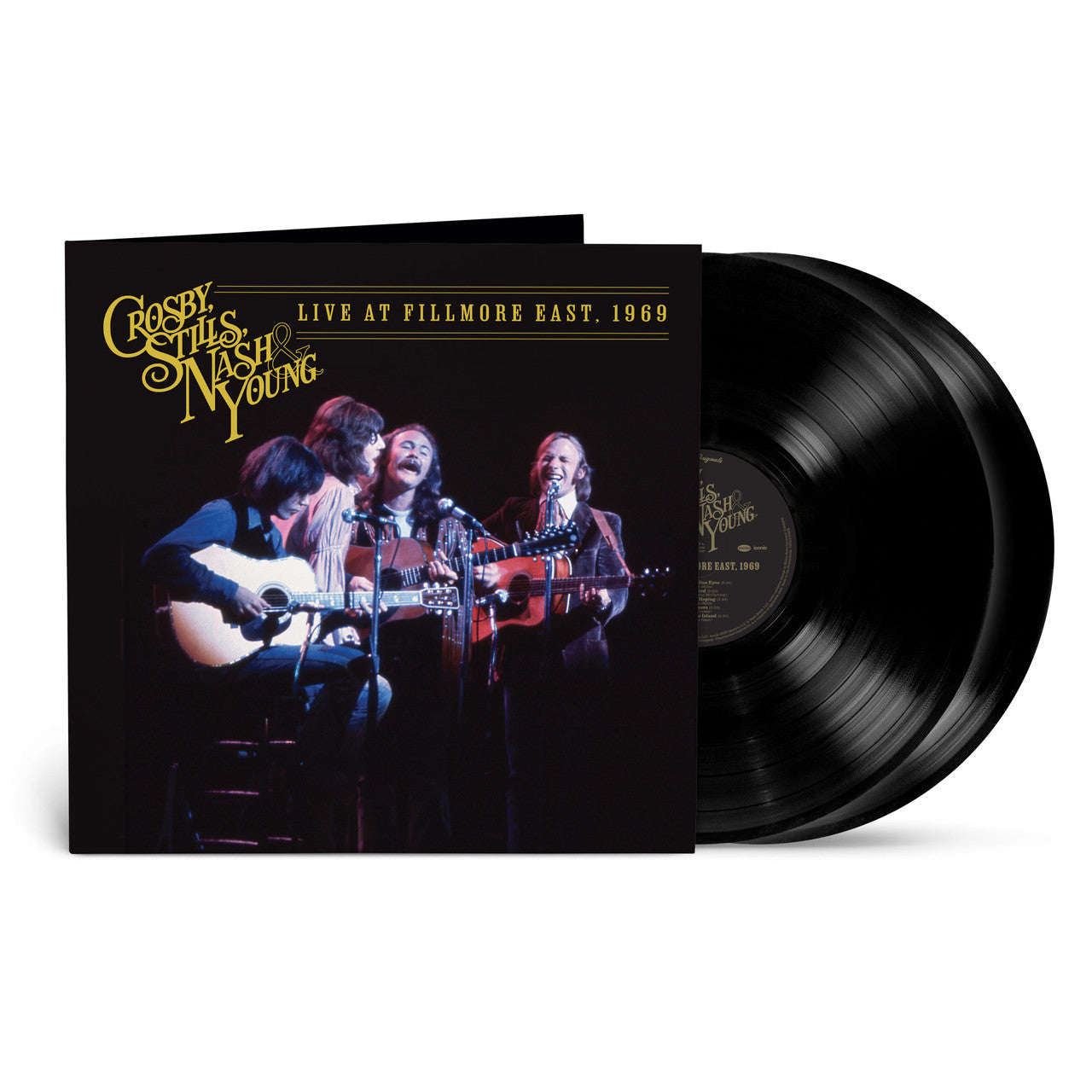 Crosby, Stills, Nash & Young - Live at Fillmore East, 1969 - Clear Vinyl - LP { Vinyl LP }