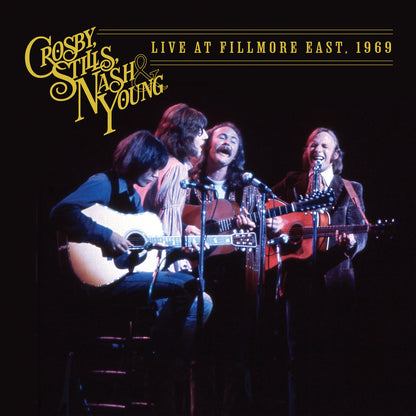 Crosby, Stills, Nash & Young - Live at Fillmore East, 1969 - Clear Vinyl - LP { Vinyl LP }