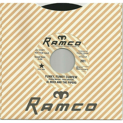 Al Reed / Soul Blenders Funky, Funky Curfew & Funky Night Club - 45 rpm 7" { Vinyl LP }