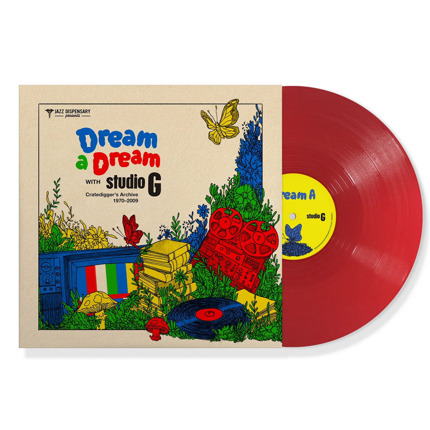 Jazz Dispensary presents Dream A Dream With Studio G: Cratedigger's Archive (1970-2009) - LP { Vinyl LP }