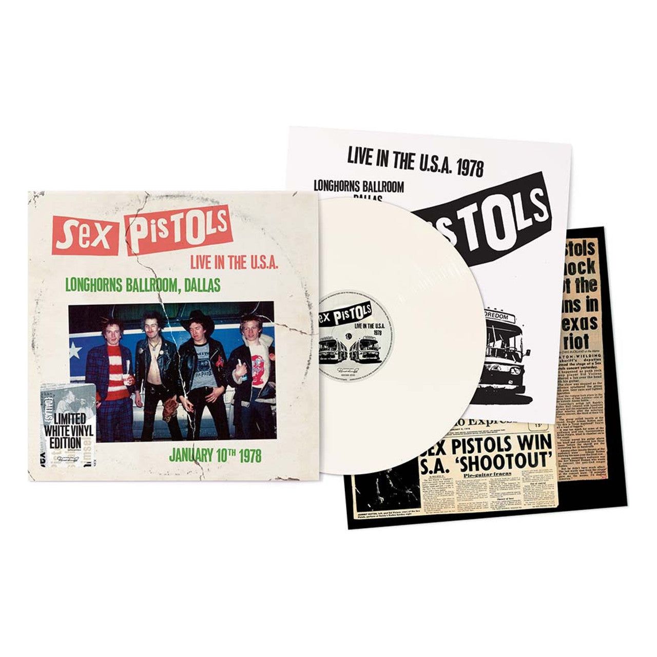 Sex Pistols - Live in the USA 1978: Longhorn Ballroom, Dallas - LP { Vinyl LP }
