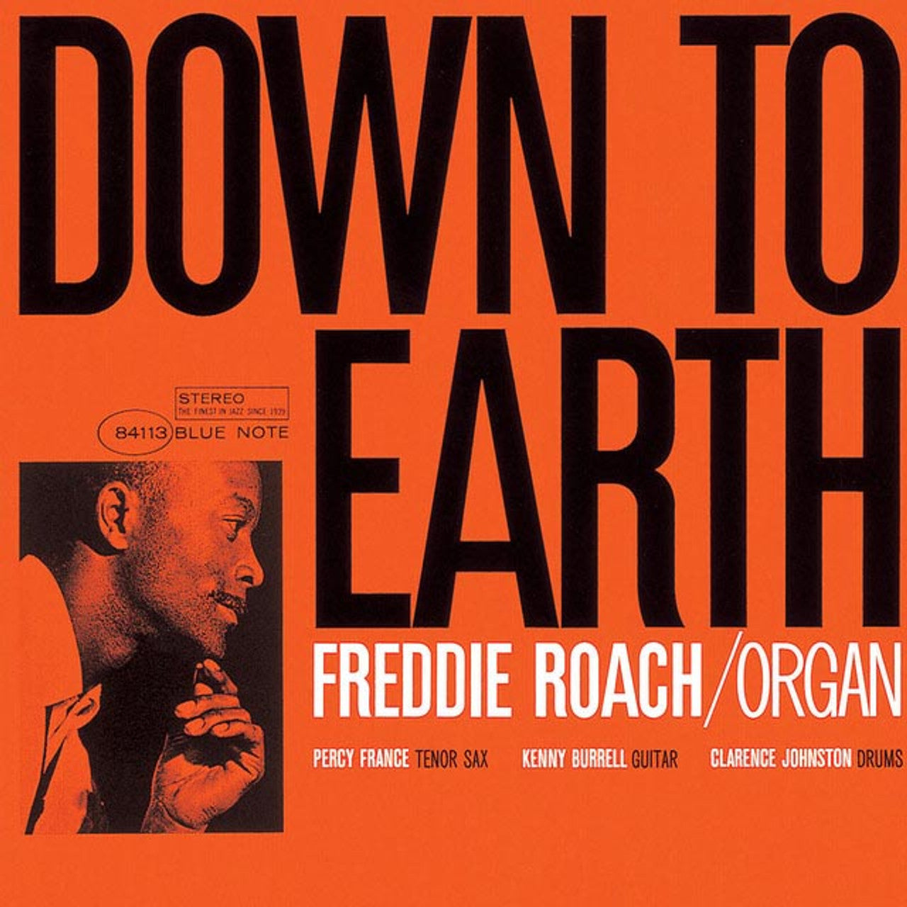 Freddie Roach - Down to Earth - Blue Note Classic Series LP { Vinyl LP }