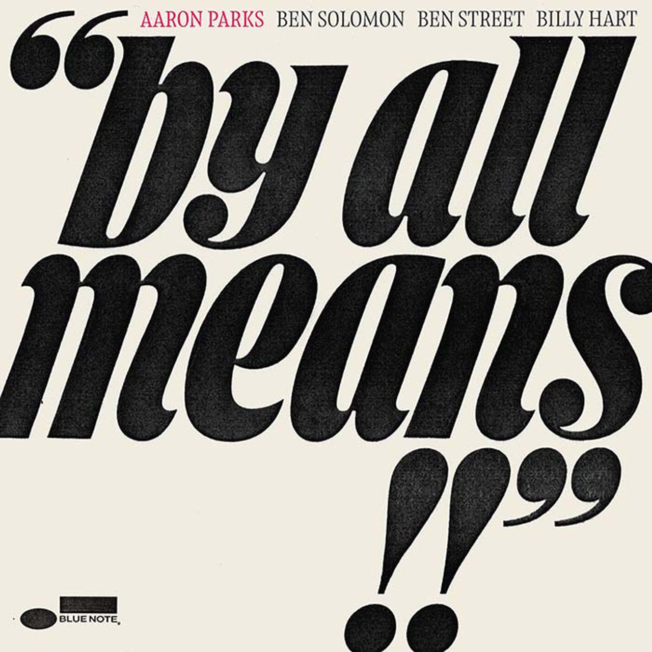 Aaron Parks - By All Means - LP { Vinyl LP }