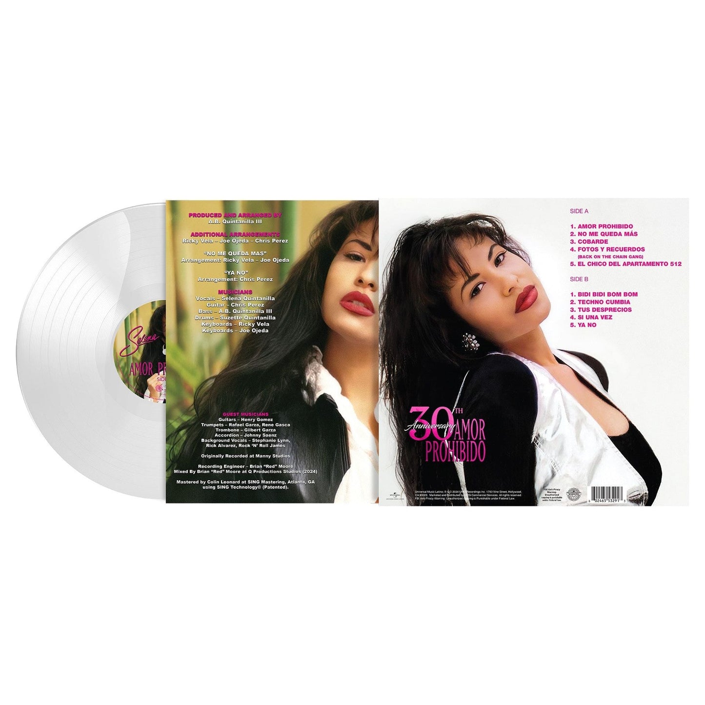 Selena - Amor Prohibido (30th Anniversary) - LP { Vinyl LP }