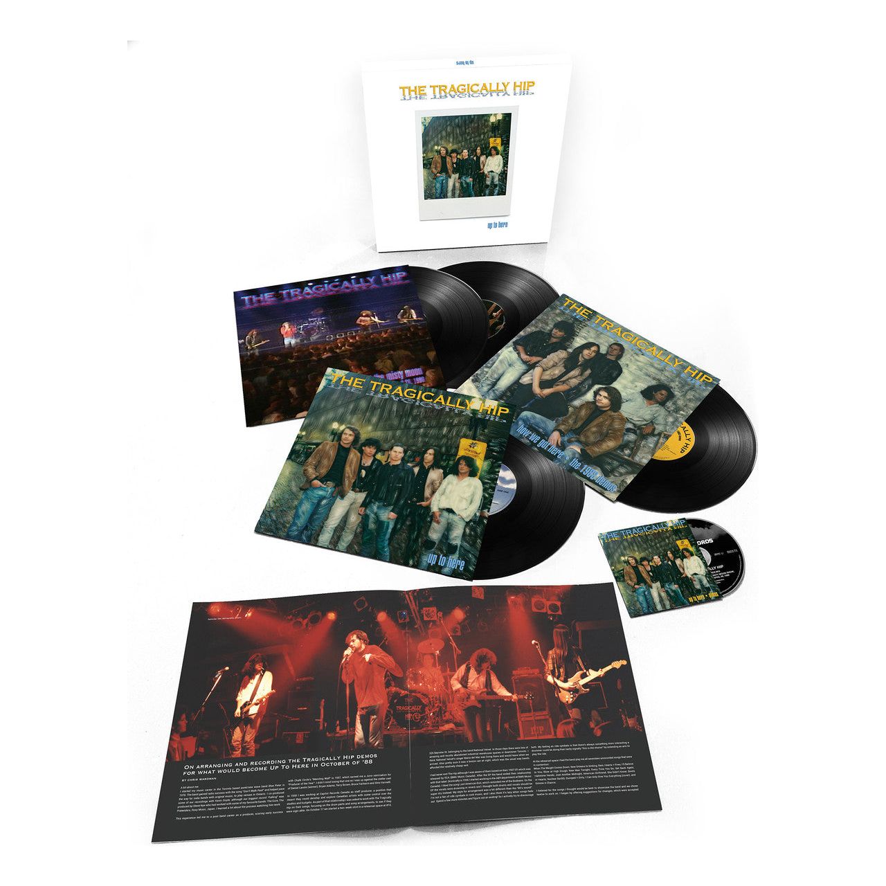 The Tragically Hip - Up to Here (Deluxe Edition) - Blu Ray Audio + 4 LP Boxed Set { Vinyl LP }