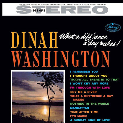 Dinah Washington - What a Diff'rence a Day Makes! - Verve Vault Series LP { Vinyl LP }