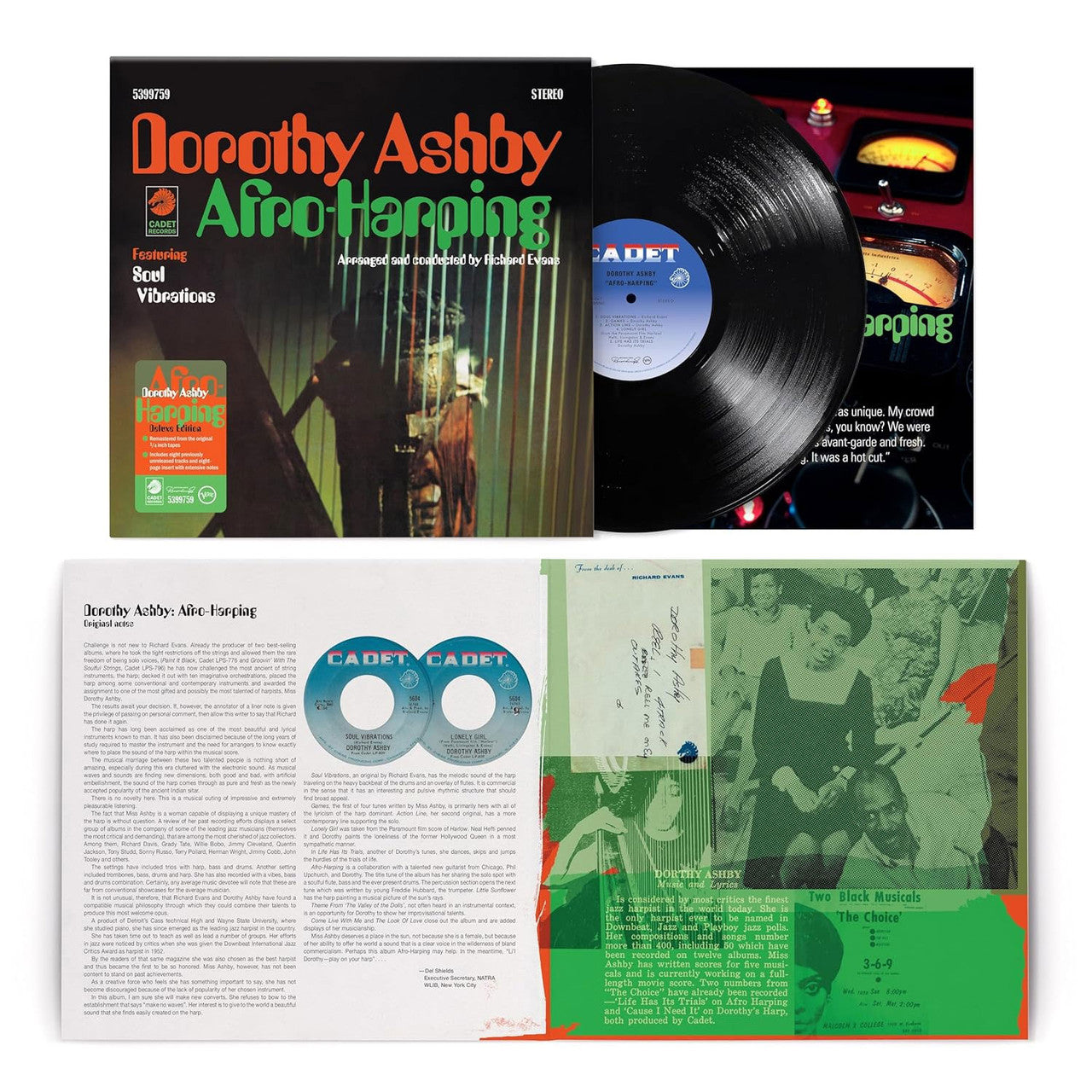 Dorothy Ashby - Afro-Harping (Deluxe Edition) - LP { Vinyl LP }